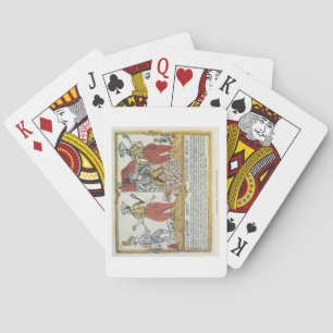 Baraja De Cartas La nariz y la escarcha, rusa, finales del siglo XV
