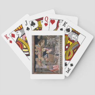 Baraja De Cartas La Natividad, detalle de la vida de la Virgen a