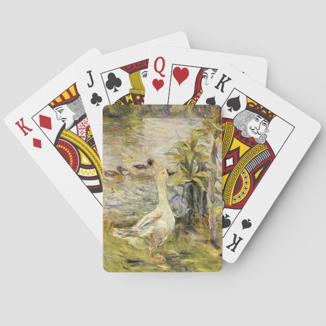 Baraja De Cartas La oca (de Berthe Morisot) (Reverso)