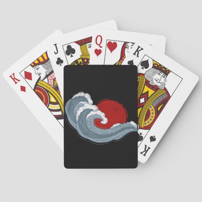 Baraja De Cartas La ola de Kanagawa (Reverso)