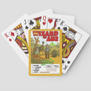 Baraja De Cartas La Parodia de la Película El Mago de Aus