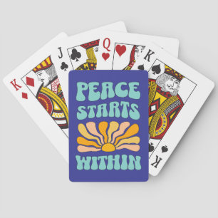 Baraja De Cartas La paz comienza dentro