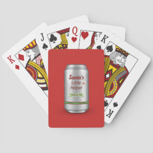 Baraja De Cartas La Pequeña Cerveza Auxiliar de Santa