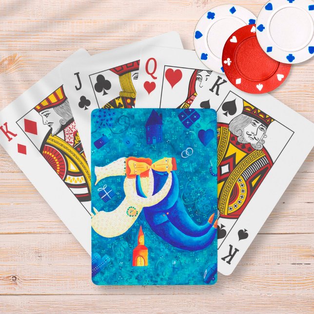 Baraja De Cartas La pintura Boda del arte contemporáneo (Subido por el creador)