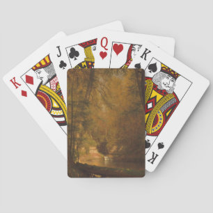 Baraja De Cartas La Piscina de las Truchas (1870) Obra de Arte - Ca