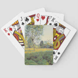 Baraja De Cartas La pradera dorada (por Ferdinand Hodler)