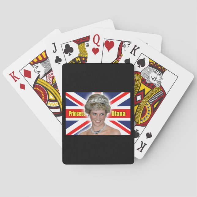 Baraja De Cartas ¡La princesa Diana Stunning! (Reverso)