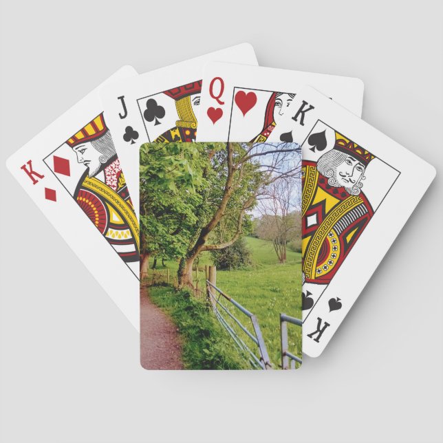 Baraja De Cartas La puerta de los agricultores (Reverso)