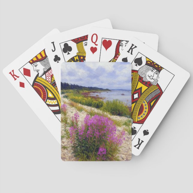 Baraja De Cartas La quietud de Vormsi (Reverso)