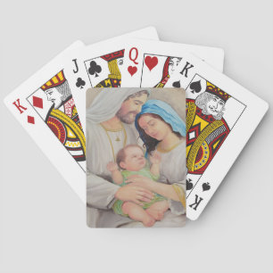 Baraja De Cartas La Sagrada Familia: Retrato del Amor Divino