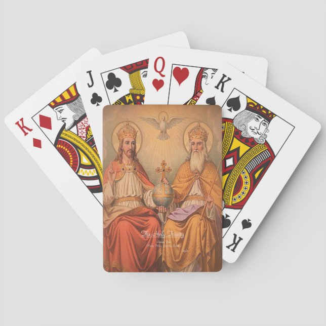Baraja De Cartas La Santísima Trinidad (Reverso)