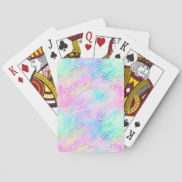 Baraja De Cartas La Serie del Leopardo Irisado Diseño 10