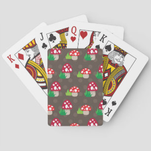 Baraja De Cartas la seta embroma el modelo