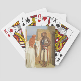 Baraja De Cartas La sombra del caballero (de Edmund Blair Leighton)