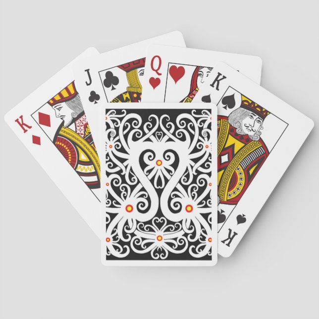 Baraja De Cartas La tarjeta (Reverso)
