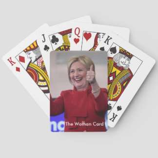 Baraja De Cartas La tarjeta de la mujer - Hillary Clinton