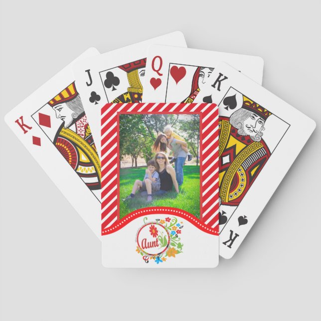 Baraja De Cartas La tía fantástica más maravillosa del mundo (Reverso)