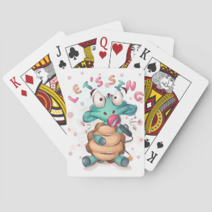 Baraja De Cartas La tortuga amorosa y dulce canta