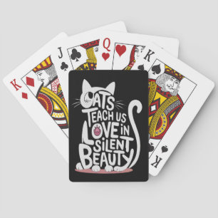 Baraja De Cartas La travesura del gato