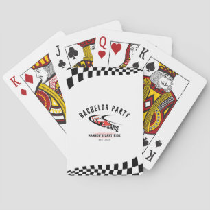 Baraja De Cartas La última carrera Fiesta de soltero camionero juga