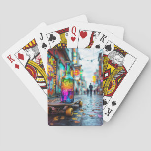 Baraja De Cartas La última gota de neón