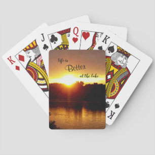 Baraja De Cartas La vida es una mejor luz del sol