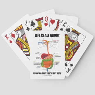 Baraja De Cartas La Vida Se Trata De Mostrar Que Tienes Ganas