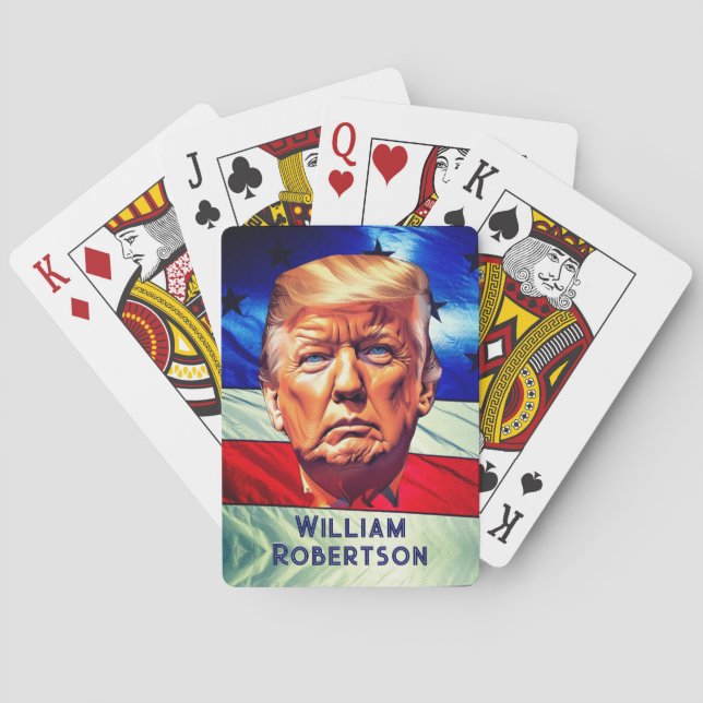 Baraja De Cartas La vieja gloria de Donald Trump (Reverso)