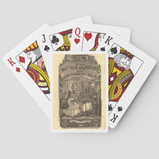 Baraja De Cartas La vieja madre Hubbard y su perro cómico