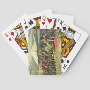 Baraja De Cartas La visita de vuelta del virrey al Maharajá o