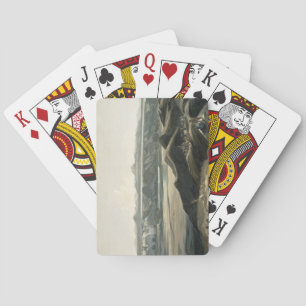Baraja De Cartas La vista de las montañas rocosas, platea 44 de