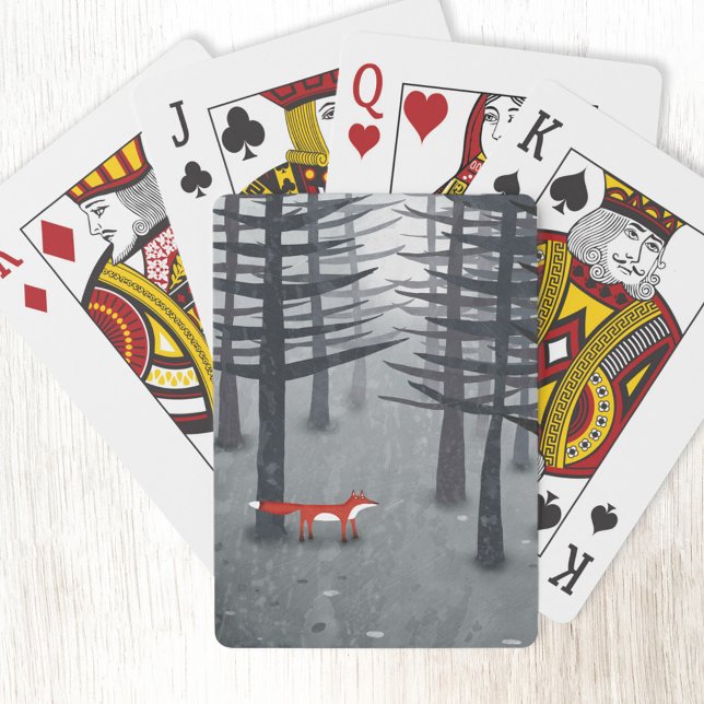 Baraja De Cartas La zorra y la selva (Fox in the Forest art playing cards)