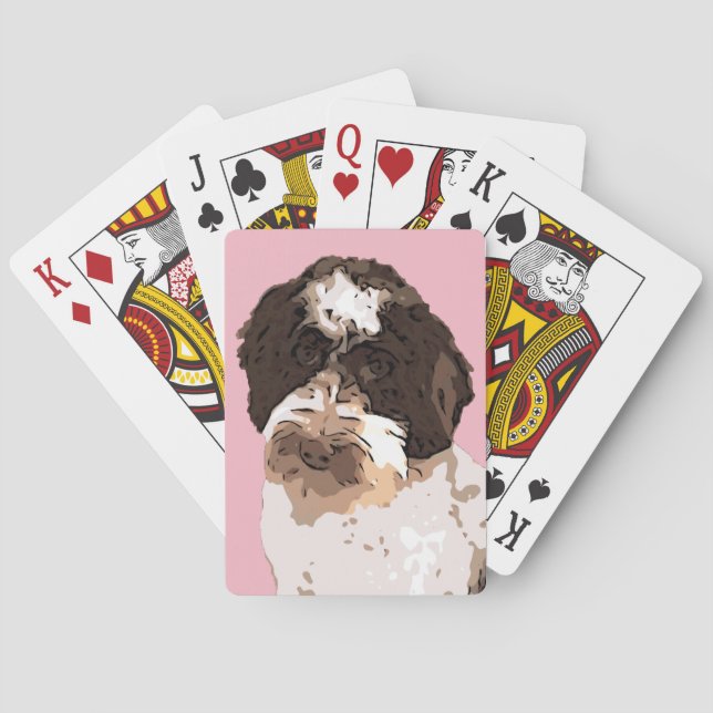 BARAJA DE CARTAS LABRADOODLE (Reverso)