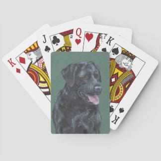 Baraja De Cartas Labrador negro