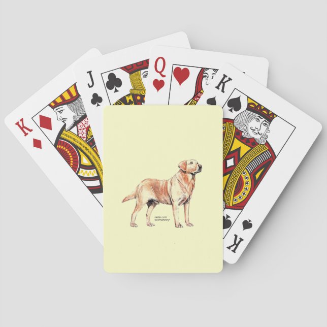 Baraja De Cartas Labrador Retriever (Reverso)