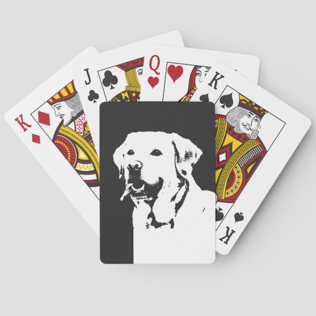 Baraja De Cartas Labrador Retriever (Reverso)