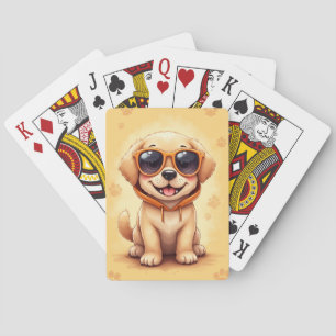 Baraja De Cartas Labrador Retriever Kawaii Divertido Perro