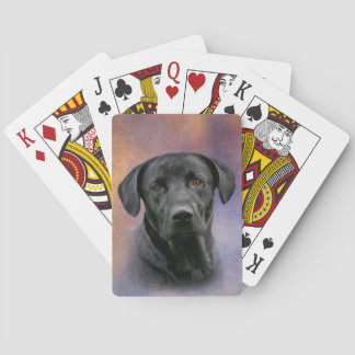 Baraja De Cartas Labrador retriever negro