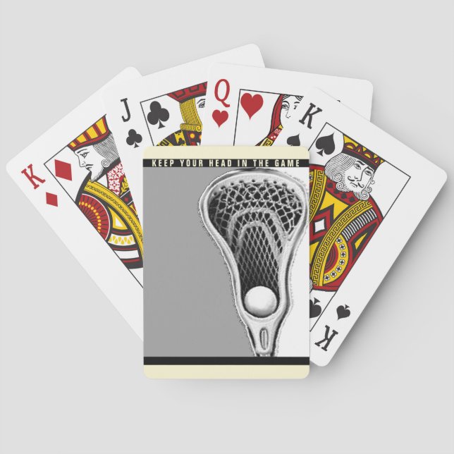 Baraja De Cartas Lacrosse Sports (Reverso)