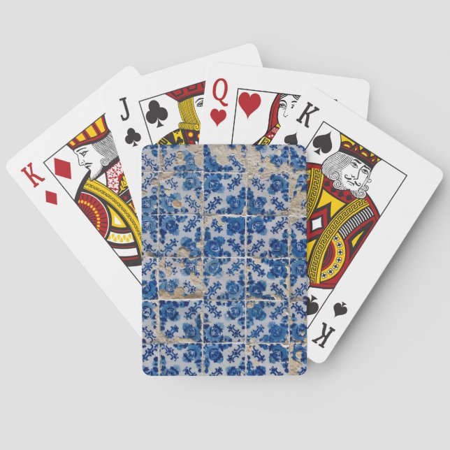 Baraja De Cartas Ladrilhos Portugueses (Reverso)