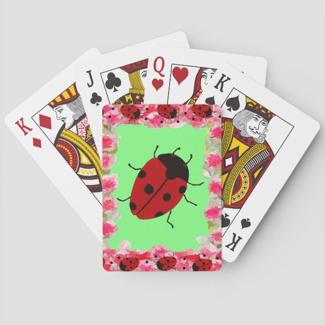Baraja De Cartas Lady Bug (Reverso)