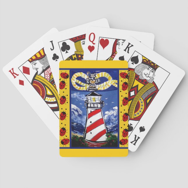 Baraja De Cartas Lady Bug (Reverso)