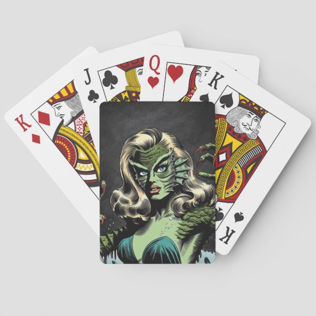 Baraja De Cartas Lady Creature (Reverso)