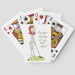 Baraja De Cartas Lady Golfer