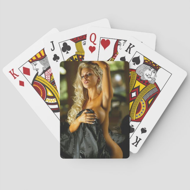 Baraja De Cartas Lady Luck "Brooke"  (Reverso)