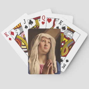 Baraja De Cartas Lady Madonna Praying (Virgen María) (Arte Cristian