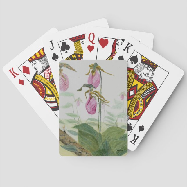 Baraja De Cartas Lady Slippers (Reverso)