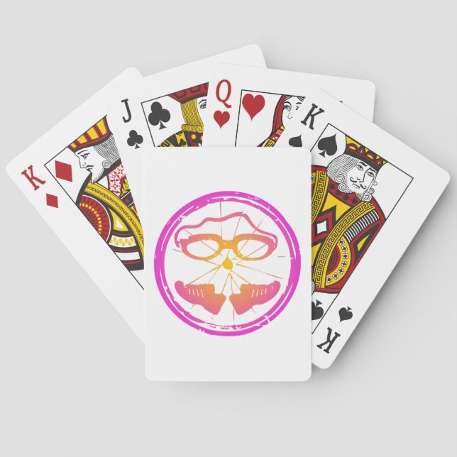 Baraja De Cartas Lady Triathlon (Reverso)
