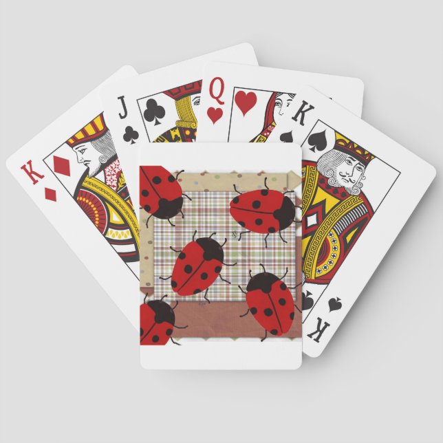 BARAJA DE CARTAS LADYBUGS (Reverso)
