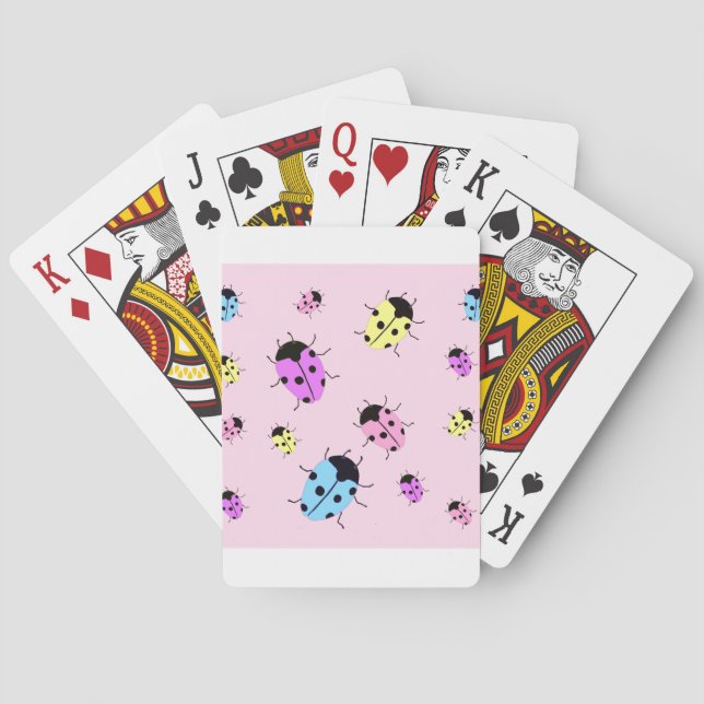 BARAJA DE CARTAS LADYBUGS (Reverso)